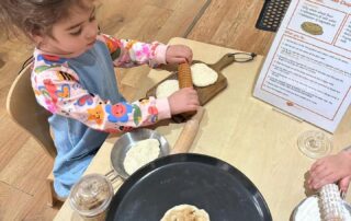learning to make chapatis