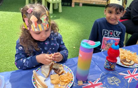 party lunch at uxbridge nursery