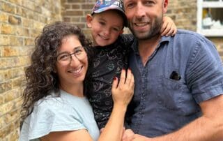 Family together on Father's Day