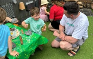 Messy play activities