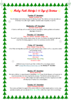Monkey Puzzle Uxbridge December 2025 Events Bulletin