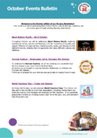 Monkey Puzzle Uxbridge October 2025 Events Bulletin